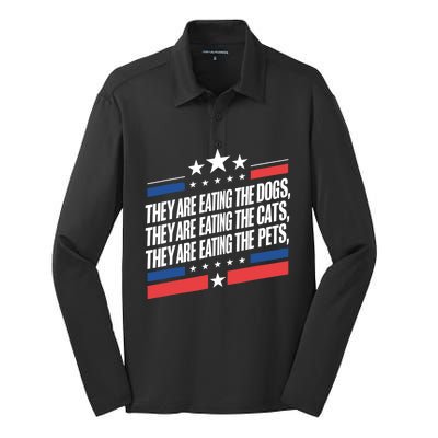 I Have Concepts Of A Plan Political 2024 Silk Touch Performance Long Sleeve Polo