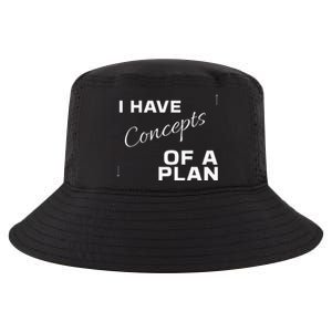 I Have Concepts Of A Plan Debate 2024 Harris V Trump Cool Comfort Performance Bucket Hat