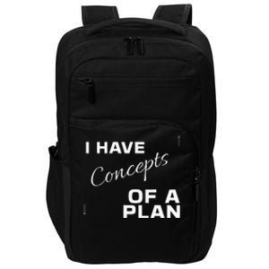 I Have Concepts Of A Plan Debate 2024 Harris V Trump Impact Tech Backpack