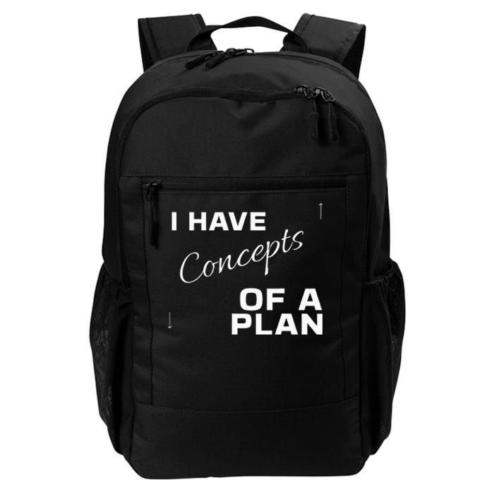 I Have Concepts Of A Plan Debate 2024 Harris V Trump Daily Commute Backpack