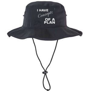 I Have Concepts Of A Plan Debate 2024 Harris V Trump Legacy Cool Fit Booney Bucket Hat