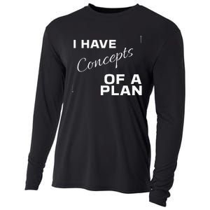 I Have Concepts Of A Plan Debate 2024 Harris V Trump Cooling Performance Long Sleeve Crew