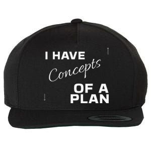 I Have Concepts Of A Plan Debate 2024 Harris V Trump Wool Snapback Cap