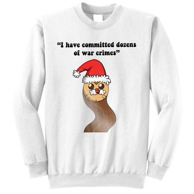 I Have Committed Dozen Of War Crimes Christmas Hooty The Owl Sweatshirt