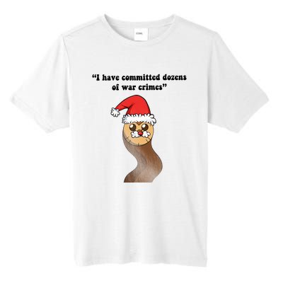 I Have Committed Dozen Of War Crimes Christmas Hooty The Owl Tall Fusion ChromaSoft Performance T-Shirt