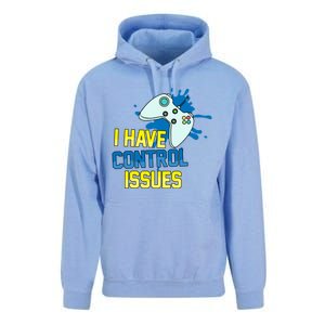 I Have Control Issues Gift Ongiftline Games Addictedness Gift Unisex Surf Hoodie