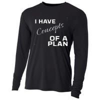 I Have Concepts Of A Plan Debate 2024 Harris V Trump Cooling Performance Long Sleeve Crew