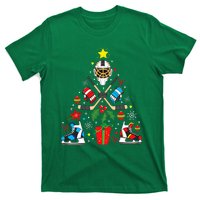 Ice Hockey Christmas Ornament Tree Funny Xmas Gift T-Shirt