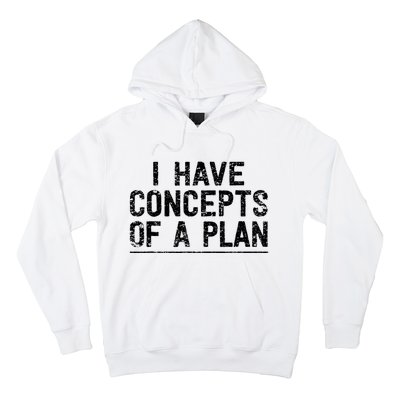 I Have Concepts Of A Plan Political 2024 Hoodie