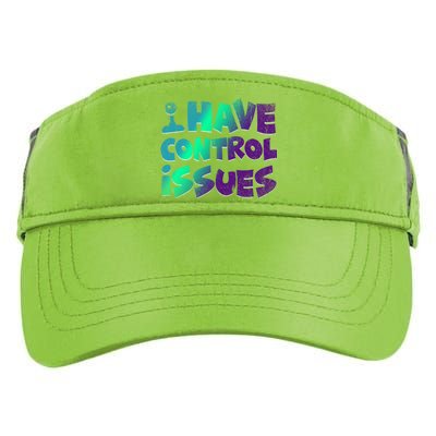 I Have Control Issues Funny Video Games Player Gift Gaming Great Gift Adult Drive Performance Visor