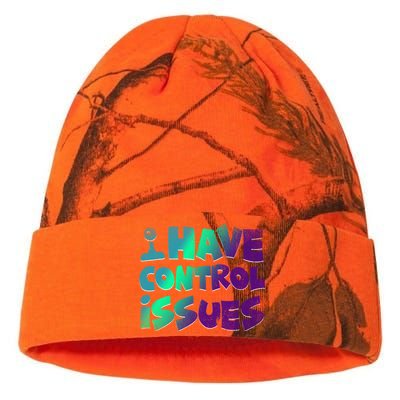 I Have Control Issues Funny Video Games Player Gift Gaming Great Gift Kati Licensed 12" Camo Beanie