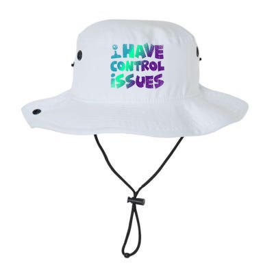 I Have Control Issues Funny Video Games Player Gift Gaming Great Gift Legacy Cool Fit Booney Bucket Hat