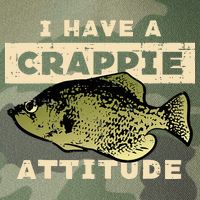 I Have Crappie Attitude Fishing Funny Fish Legacy Tie Dye Trucker Hat