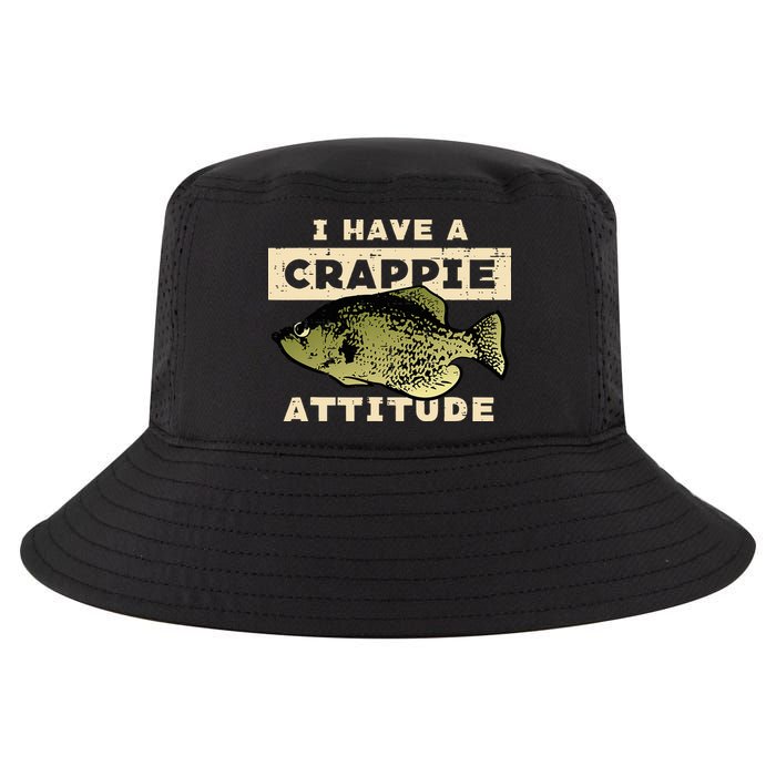 I Have Crappie Attitude Fishing Funny Fish Cool Comfort Performance Bucket Hat
