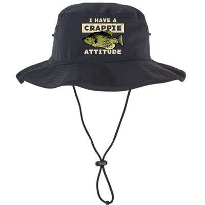 I Have Crappie Attitude Fishing Funny Fish Bucket Hat