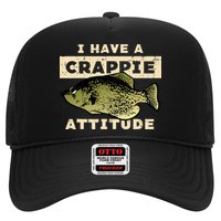 I Have Crappie Attitude Fishing Funny Fish Hat