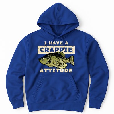 I Have Crappie Attitude Fishing Funny Fish Hoodie