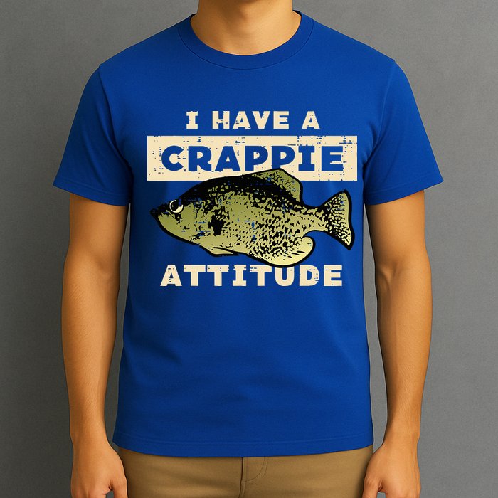 I Have Crappie Attitude Fishing Funny Fish T-Shirt