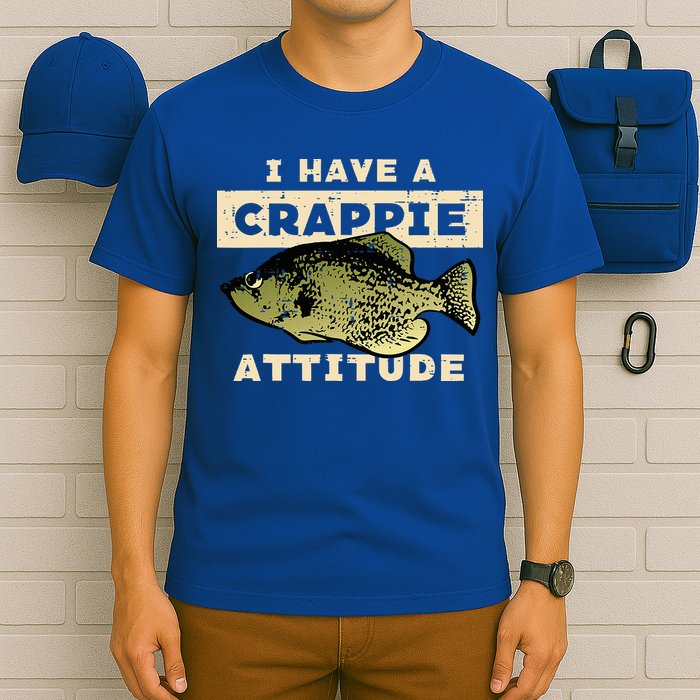 I Have Crappie Attitude Fishing Funny Fish T-Shirt