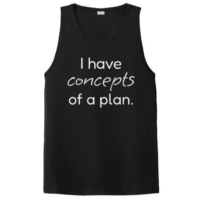 I Have Concepts Of A Plan! Funny Trump Debate PosiCharge Competitor Tank