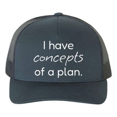 I Have Concepts Of A Plan! Funny Trump Debate Yupoong Adult 5-Panel Trucker Hat