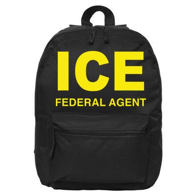 Ice Halloween Costume Federal Agent Police Immigration 16 in Basic Backpack