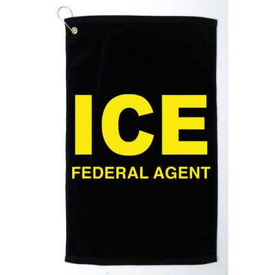 Ice Halloween Costume Federal Agent Police Immigration Golf Towel