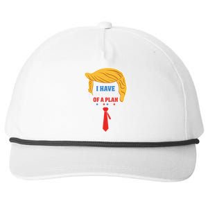 I Have Concepts Of A Plan Trump Harris Debate Snapback Five-Panel Rope Hat