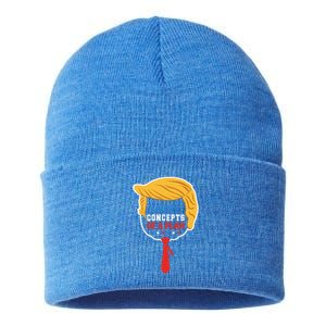 I Have Concepts Of A Plan Trump Harris Debate Sustainable Knit Beanie