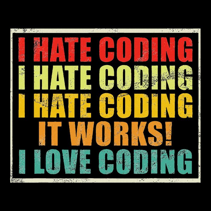 I Hate Coding It Works I Love Coding Funny Programmer Kids Hoodie