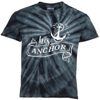 I’M Her Captain I’M His Anchor Sea Lover Matching Couple Kids Tie-Dye T-Shirt