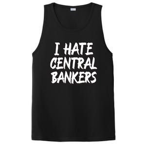 I Hate Central Bankers Funny Central Banking Anti Fiat Gift PosiCharge Competitor Tank