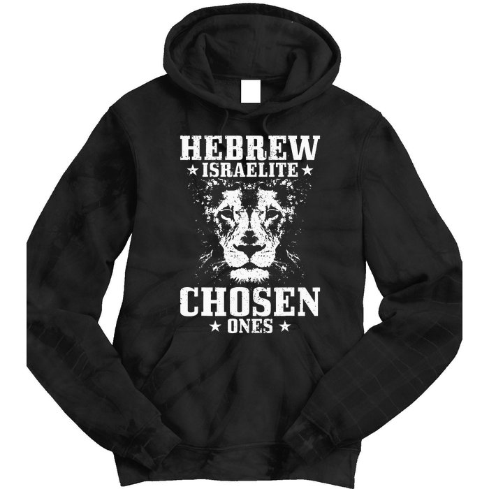 Israelite Hebrew Chosen Ones Israel Lion Of Judah Tie Dye Hoodie