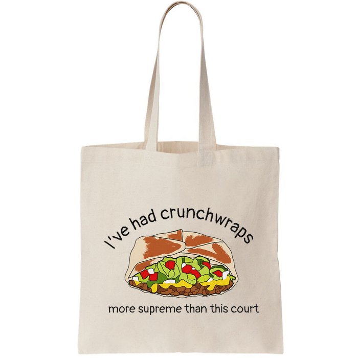 I’Ve Had Crunchwraps More Supreme Than This Court Bag