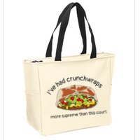 I’Ve Had Crunchwraps More Supreme Than This Court Zip Tote Bag