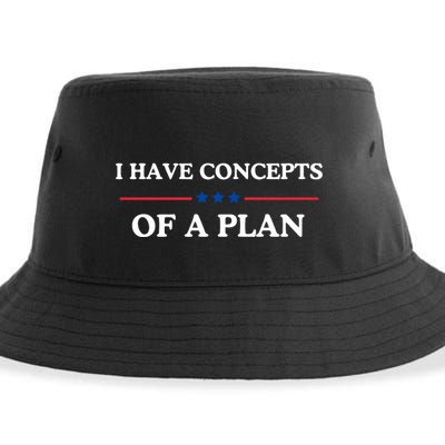 I Have Concepts Of A Plan Sustainable Bucket Hat