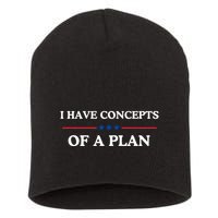 I Have Concepts Of A Plan Short Acrylic Beanie