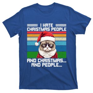 I Hate Christmas People And Christmas And People Gift T-Shirt