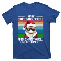 I Hate Christmas People And Christmas And People Gift T-Shirt