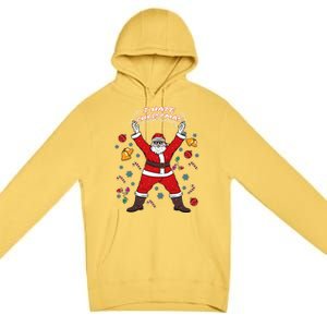 I Hate Christmas Xmas Santa Claus Christmas Present Gift Premium Pullover Hoodie