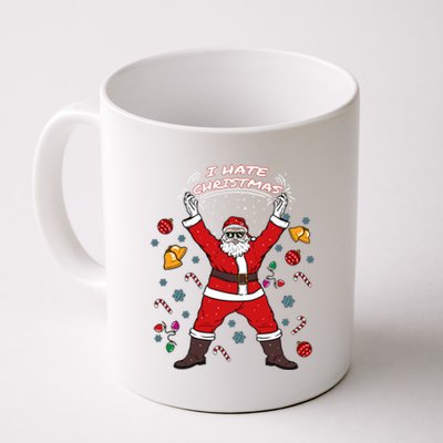 I Hate Christmas Xmas Santa Claus Christmas Present Gift Coffee Mug