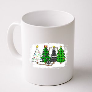 Ice Hockey Christmas Trees Ice Hockey Player Xmas Party Gift Coffee Mug