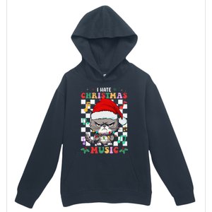 I Hate Christmas Music Xmas Hater Urban Pullover Hoodie