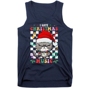 I Hate Christmas Music Xmas Hater Tank Top