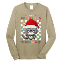 I Hate Christmas Music Xmas Hater Long Sleeve Shirt