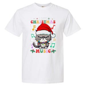 I Hate Christmas Music Xmas Hater Garment-Dyed Heavyweight T-Shirt