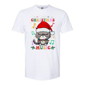 I Hate Christmas Music Xmas Hater Softstyle CVC T-Shirt