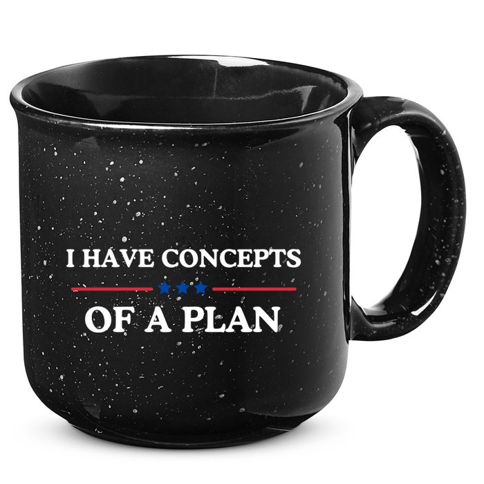 I Have Concepts Of A Plan 15oz Campfire Ceramic Mug