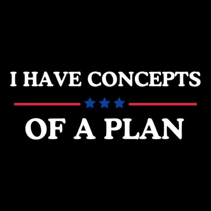 I Have Concepts Of A Plan Flat Bill Trucker Hat