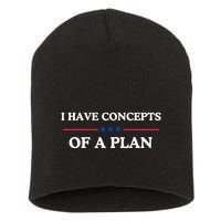 I Have Concepts Of A Plan Short Acrylic Beanie